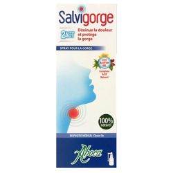 Salvigorge 2Act spray sans alcool 30ml