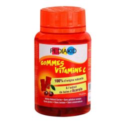 60 gommes Vitamine C Arôme naturel cerise