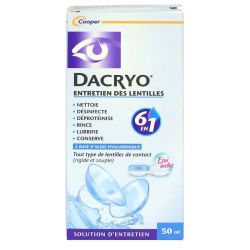 Dacryo entretien des lentilles 6en1 50ml