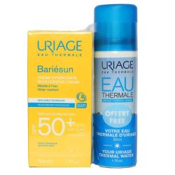 Bariésun crème très haute protection SPF50+ 50ml + eau thermale offerte