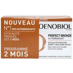 Perfect Bronze autobronzant 2 mois 2x30 capsules