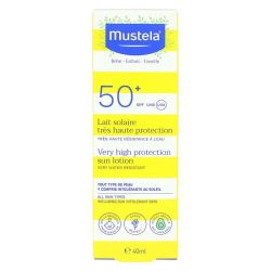 Lait solaire très haute protection bébé enfant famille SPF50+ 40ml