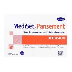 5 Sets de pansements pour plaies chroniques