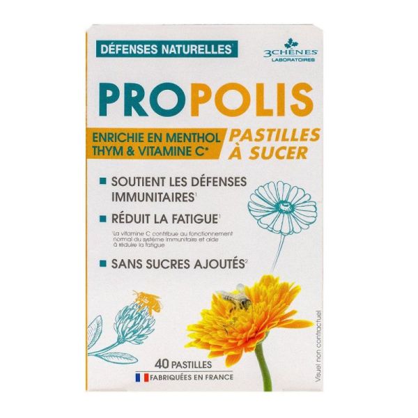 Propolis 40 Pastilles à sucer