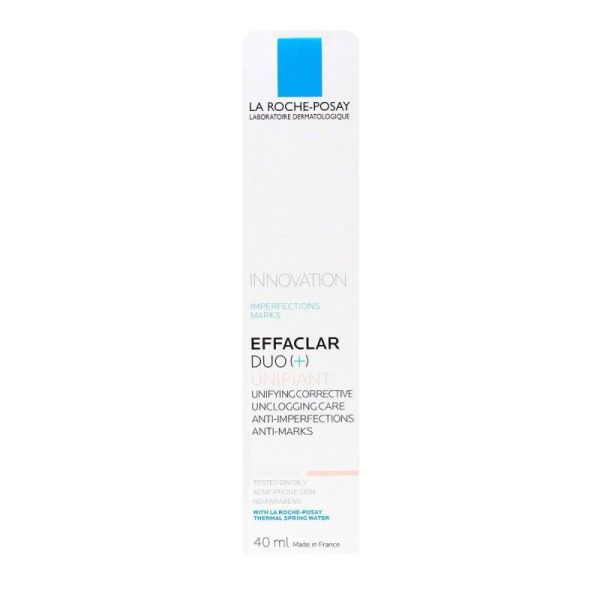 Effaclar duo + unifiant teinte light 40ml