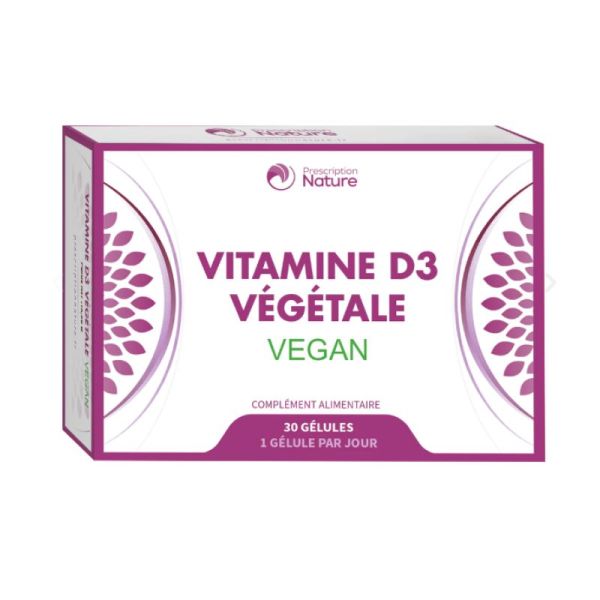 Vit D3 Bio Vegan 30 Gélules