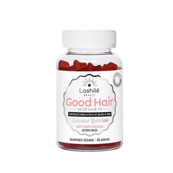 Lashile Good Hair Women Sans Sucre 60 gummies