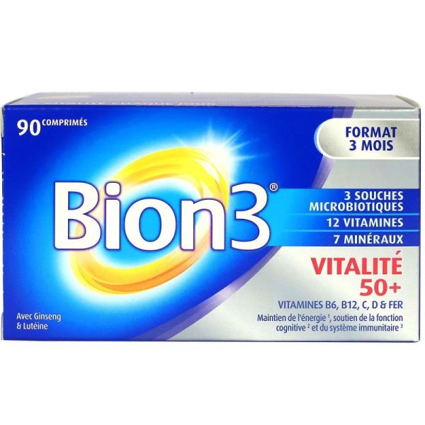 Bion 3 seniors activateur de santé 90 comprimés