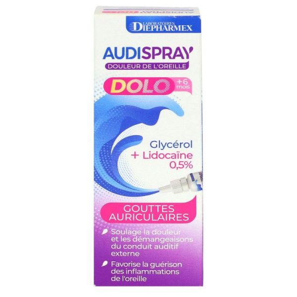 Audispray Dolo gouttes auriculaires 7g