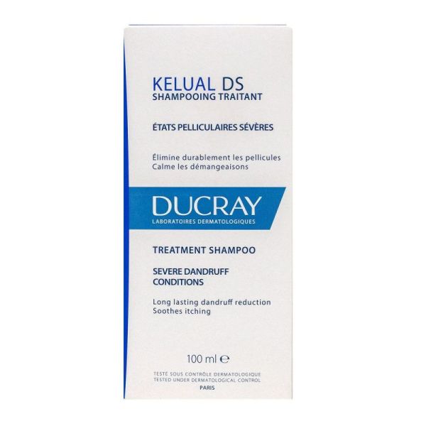 Kelual DS shampooing traitant pellicules sévères 100ml