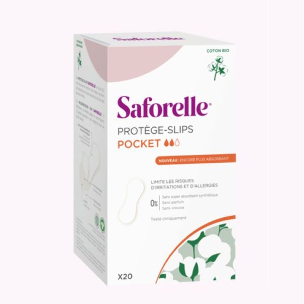 Saforelle Protege-Slip Pocket 20 slips