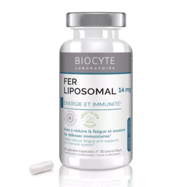 Fer Liposomal 30 Gélules