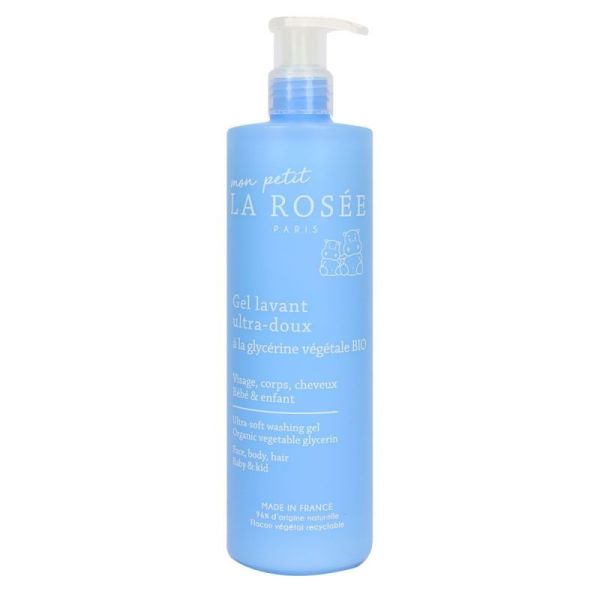 Gel lavant ultra-doux bébé glycérine végétale 400ml