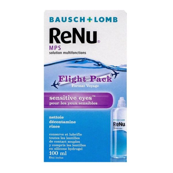 Renu MPS solution multi-fonctions lentilles format voyage 100ml