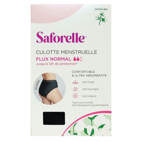 Classic culotte menstruelle flux normal taille 38