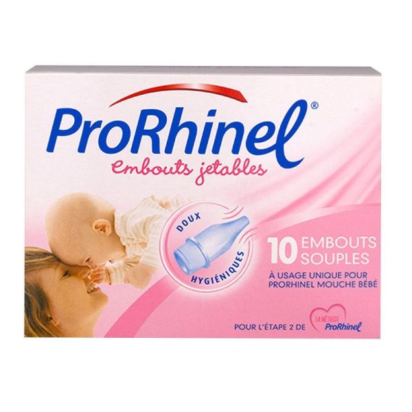 ProRhinel 10 embouts jetables mouche bébé