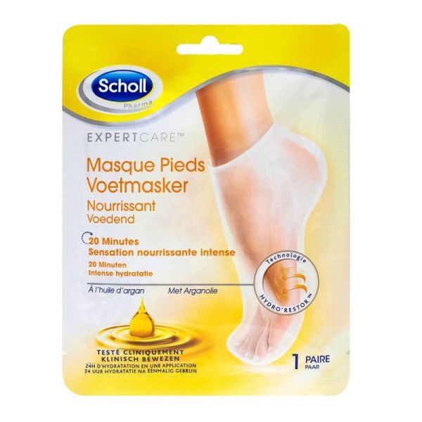 Expertcare 2 masques pieds nourrissant