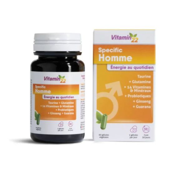 Vitamin'22 Specific Homme 60 Gélules