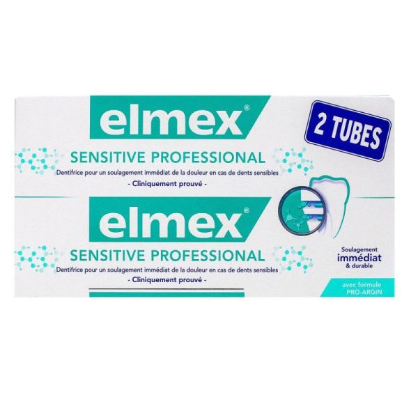 Dentifrice Sensitive Professional 2x75ml