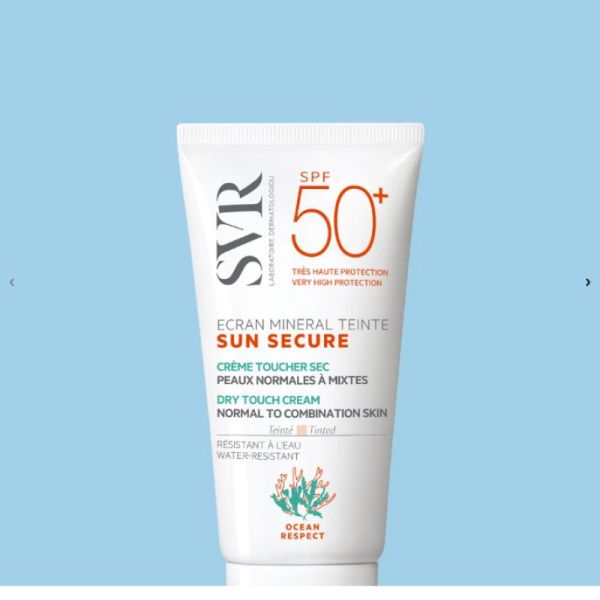 Sun Secure Mineral Teinté SPF50+ pour Peaux Normales à Mixtes 60 mg